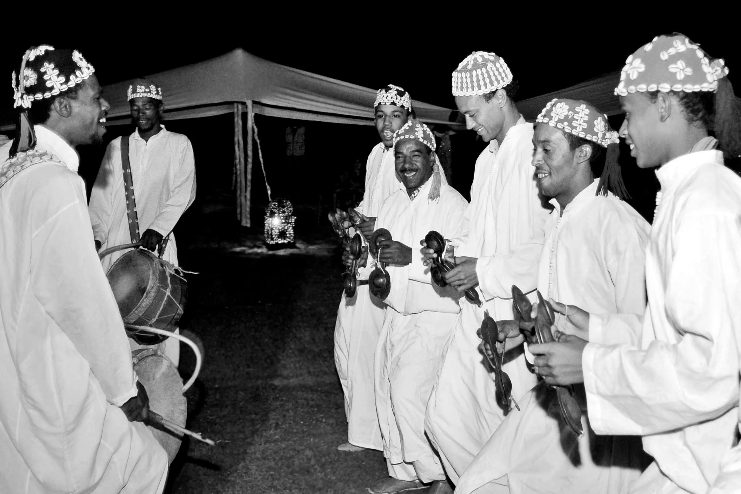 Gnawa music in El Khemlia